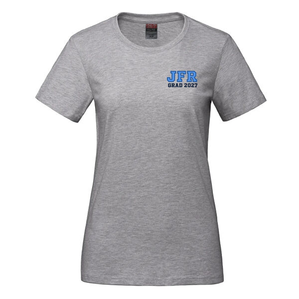 Ladies Cotton T-Shirt (Heat Pressed) Thumbnail