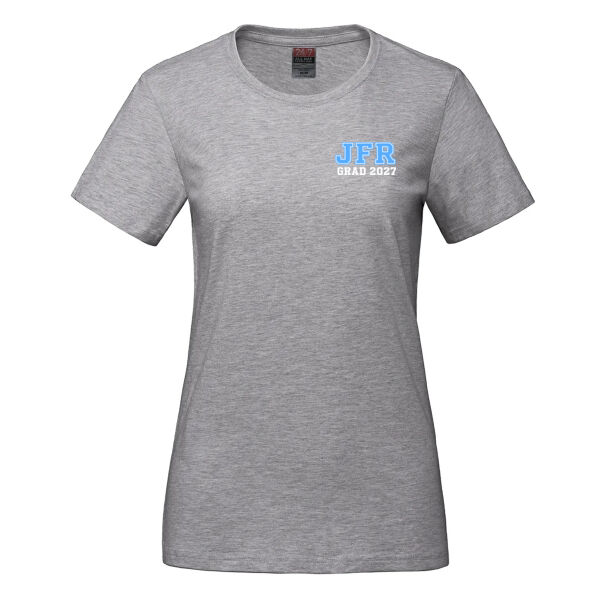 Ladies Cotton T-Shirt (Heat Pressed) Thumbnail